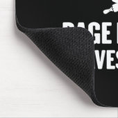 Womens Rage Baking Saves Live Skull Funny Baker Co Mousepad (Ecke)