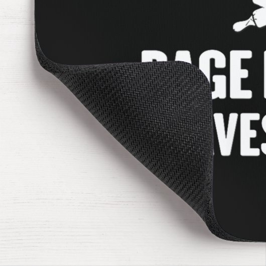 Womens Rage Baking Saves Live Skull Funny Baker Co Mousepad (Ecke)