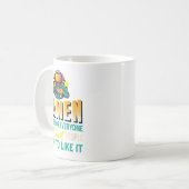 Womens Ramen liebt nur Raumfahrer Funny Noo Kaffeetasse (Vorderseite Links)