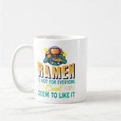 Womens Ramen liebt nur Raumfahrer Funny Noo Kaffeetasse (Links)