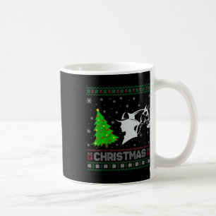 Womens Rancher Xmas Tree Lighting Ugly Christmas S Kaffeetasse