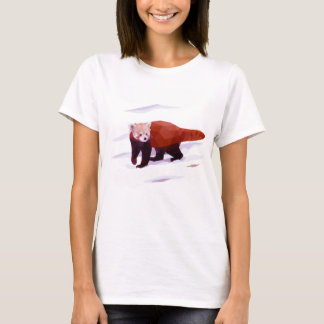 Womens Red Panda Polygon T - Shirt