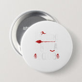 Womens Resting Bruja Face Bad und Bruja Funn Button (Vorne & Hinten)