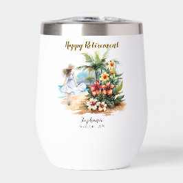 Women's Retirement Beach Aloha Blume Party