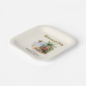 Women's Retirement Beach Aloha Blume Party Pappteller (Gewinkelt)