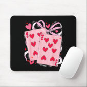 Womens Retro Six Seven 67 Meme Valentines Day Play Mousepad (Mit Mouse)