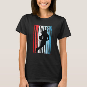 Womens Retro Womens 26. Basketball GeburtstagsPlay T-Shirt
