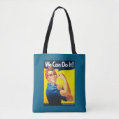 Women's Rosy the Riveter T Shirt - We Can Do It Tasche (Vorderseite)