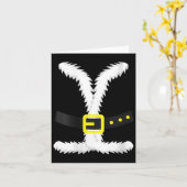 Womens Santa Claus Kostüm Tshirt Ugly Christmas S Karte (Gelbe Blume)