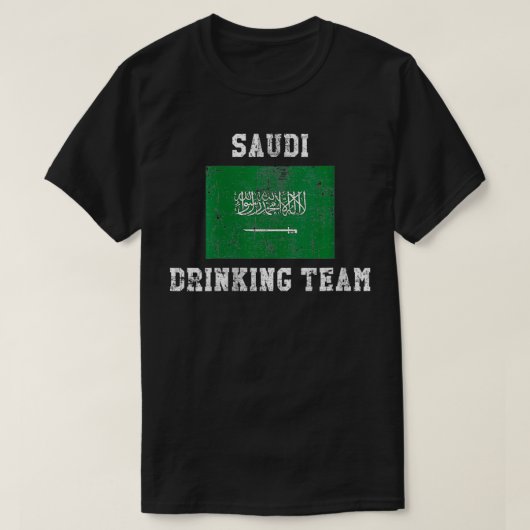 Womens Saudi Drink Team Funny National Pride Gi T-Shirt (Design vorne)