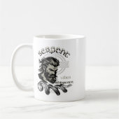 Womens Serpent Vibes Whisperer Nordic Mystic Beard Kaffeetasse (Links)