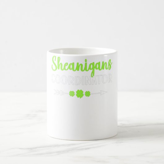 Womens Shenanigans Coordinator Funny Teacher St Pa Kaffeetasse (Mittel)