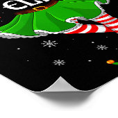 Womens Shopng Elf Christmas Family Girls Women Elf Poster (Ecke)