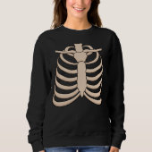 Women's Skeleton Sweatshirt for Halloween Party (Vorderseite)