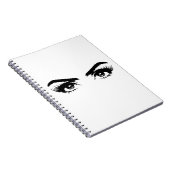 Womens Sketch Eyebrows Notizblock (Rechte Seite)