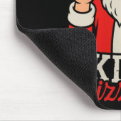 Womens Skibidi Rizzmas Christmas Rizz Santa Claus Mousepad (Ecke)