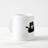 Womens Skull Dein erster Fehler war, zu denken, ic Kaffeetasse (Vorderseite Links)