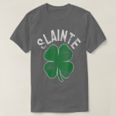 Womens Slainte Beer Drinking Irish ST PATRICKS DAY T-Shirt (Design vorne)