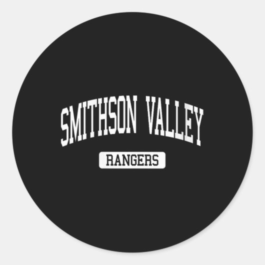 Womens Smithson Valley Hs New Braunfels Tx Varsity Runder Aufkleber (Vorderseite)