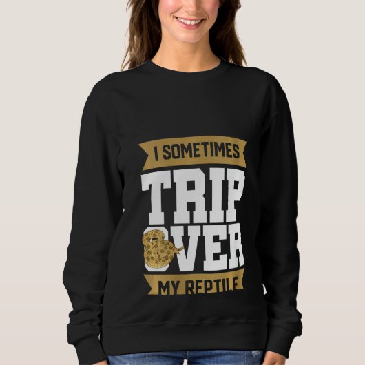 Womens Snake Snake Lover & Keeper Sweatshirt (Vorderseite)