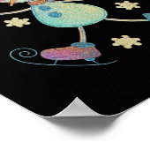 Womens Snowman Christmas 2025 Family Matching Funn Poster (Ecke)