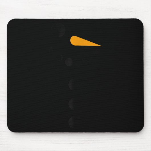 Womens Snowman Pregnancy Cute Pregnant Women Chris Mousepad (Vorne)