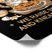 Womens Soky Biscuits Club Halloween Bäckerei Poster (Ecke)