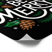 Womens Soon To Be Merry'd Christmas Engaged Fiance Poster (Ecke)