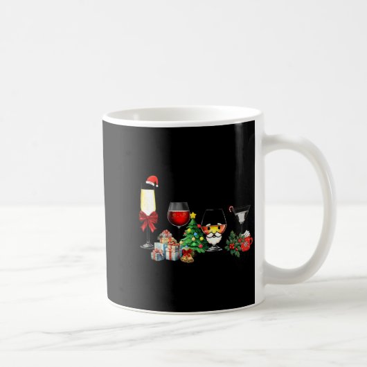 Womens Spellbind Wine Gl Of Santa Claus Gift Chris Kaffeetasse (Rechts)