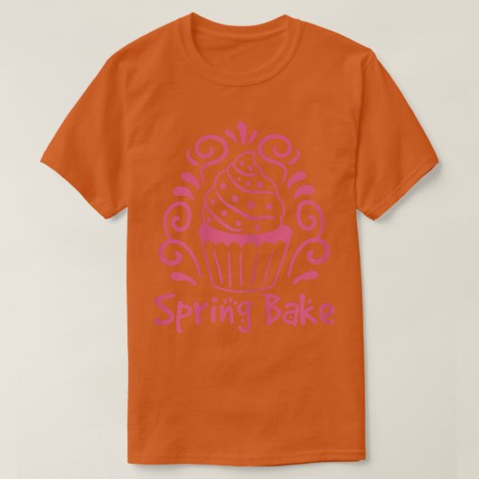 Womens Spring Bake Design for a Baking Lover T-Shirt (Design vorne)