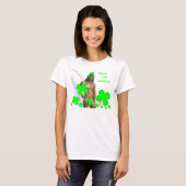 Womens St. Patricks Day T - Shirt (Vorne ganz)