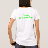 Womens St. Patricks Day T - Shirt (Rückseite)