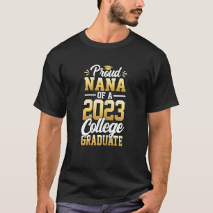 Womens Stolz Nana von einem Abschluss-Graduate-Gra T-Shirt