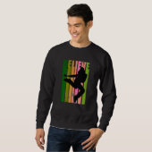 Womens Street Dancer Dancing Motivierend Breakdan Sweatshirt (Vorne ganz)