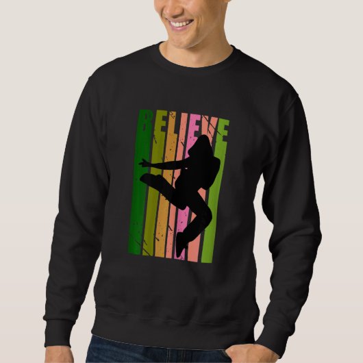 Womens Street Dancer Dancing Motivierend Breakdan Sweatshirt (Vorderseite)