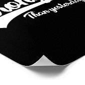 Womens Stronger Than Yesterday Motivational Insrat Poster (Ecke)