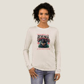 WOMEN'S SUCCESS REVENGE LESSONS LEARN LONG SLEEVE  Tri-Blend SHIRT (Volle Vorderseite)