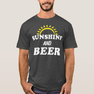 Womens Summer Drink Alkohol Drinker Sonnenschein u T-Shirt