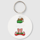 Womens Sy Elf Christmas Family Matching Group V  Schlüsselanhänger (Vorderseite)