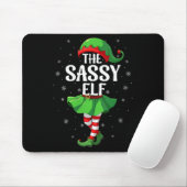 Womens Sy Elf Christmas Girls Women Elf Squad Xmas Mousepad (Mit Mouse)