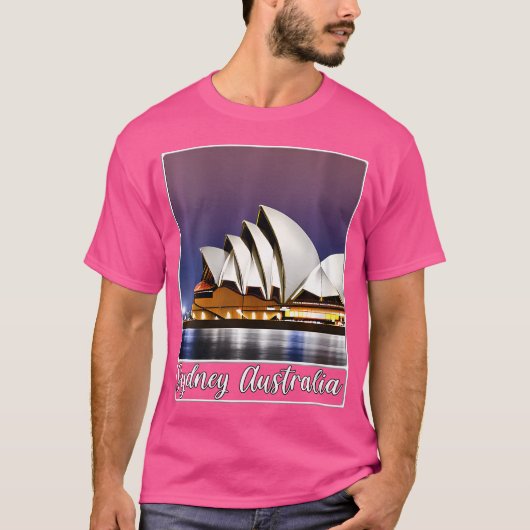 Womens Sydney Opera House Sydney Australien T-Shirt (Vorderseite)