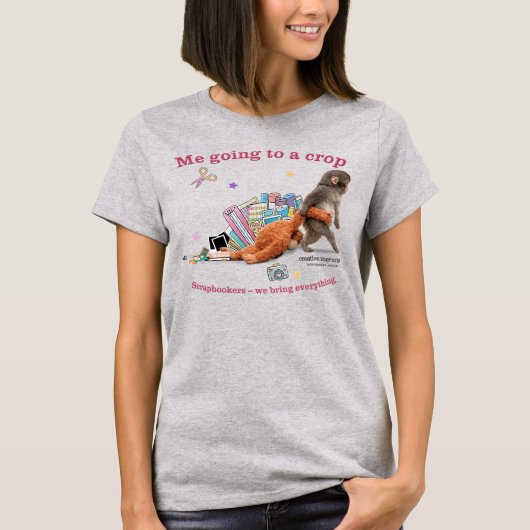 Women's T-Shirt Punch the Monkey (Vorderseite)