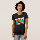 Women's T-shirt with a funny inscription (Vorne ganz)