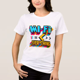 Women's T-shirt with a funny inscription Tri-Blend Shirt