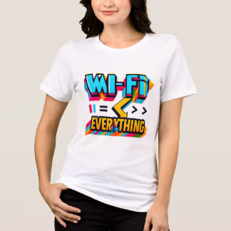 Women's T-shirt with a funny inscription Tri-Blend Shirt