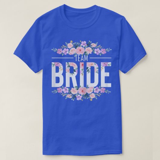 Womens Team Bride Bridesmaids JGA Party Wedding Gi T-Shirt (Design vorne)