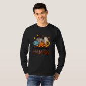 Womens Thankful Grateful Blessed Mamaw Pumpkins Fa T-Shirt (Vorne ganz)