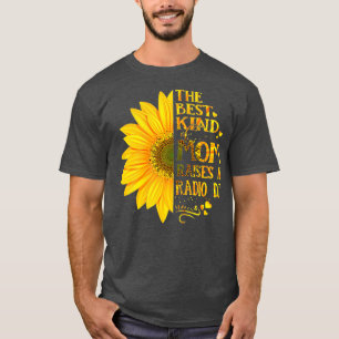 Womens the Best Art Mama hebt einen Radio DJ auf T-Shirt
