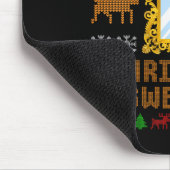 Womens The Ugliest Christmas Sweater With An Image Mousepad (Ecke)