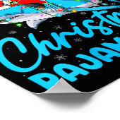 Womens This Is My Christmas Pajamas Funny Santa Ri Poster (Ecke)